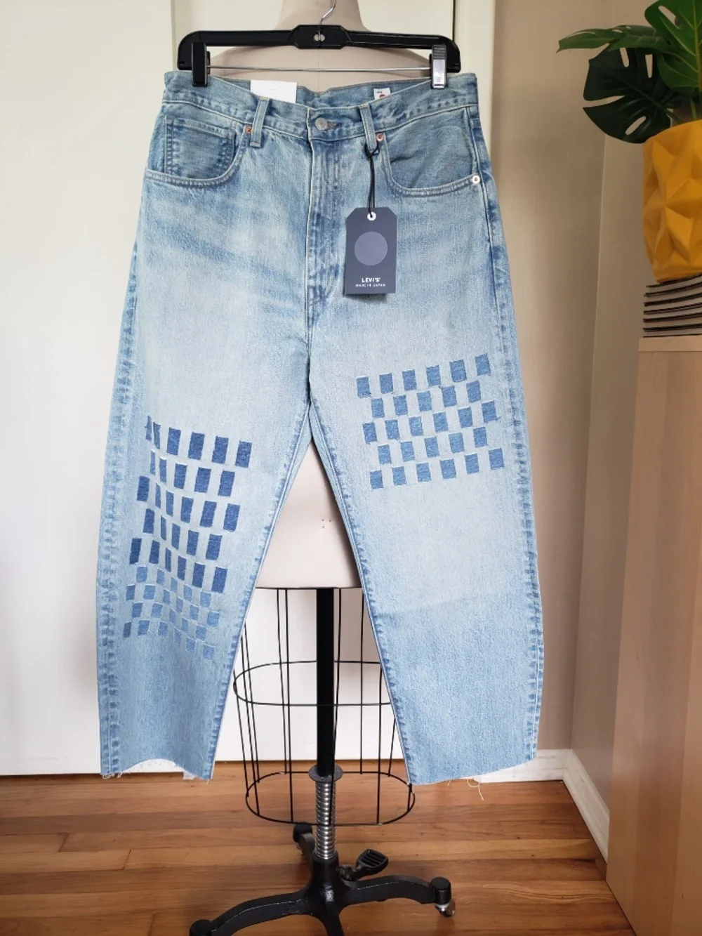 Levi's Premium Blue Label Barrel Jeans Size 29 NEW - Picture 2 of 15